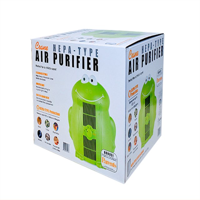 空气净化器包装彩盒，家电包装彩盒