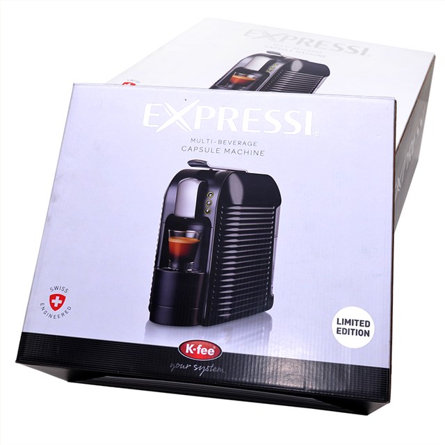 咖啡机彩箱包装，家电包装彩箱