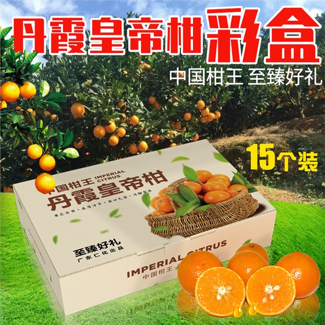 皇帝柑、橙子、橘子等水果包装彩箱