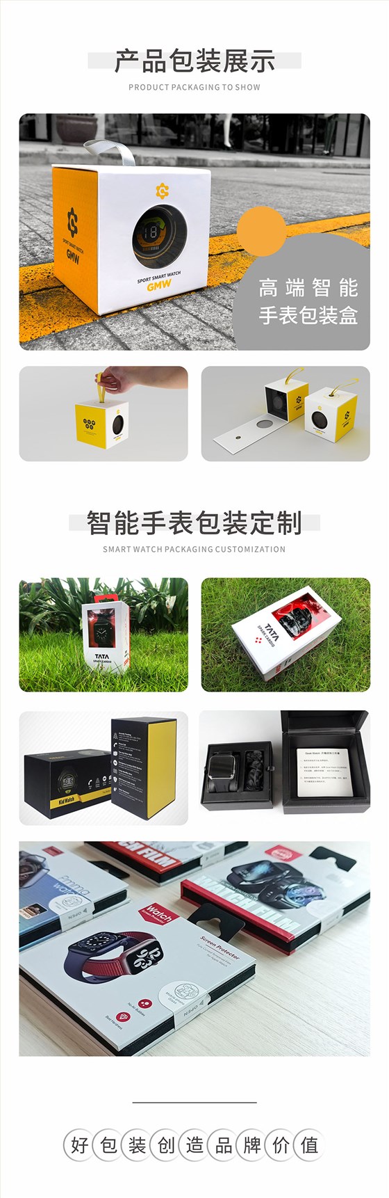 手表包装案例