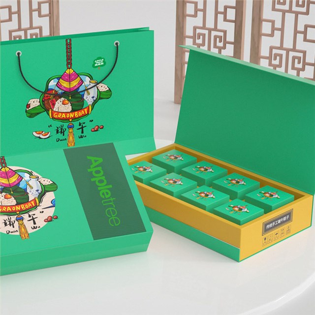 设计定制端午节粽子包装礼品盒或彩箱