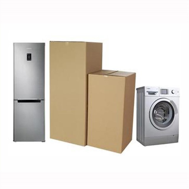 洗衣机和冰箱外包装的瓦楞彩箱