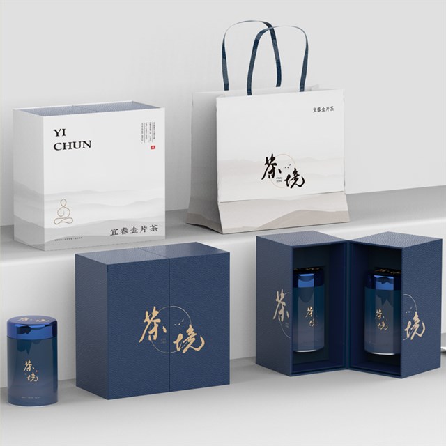 绿茶、铁观音、红茶等茶叶包装礼品盒