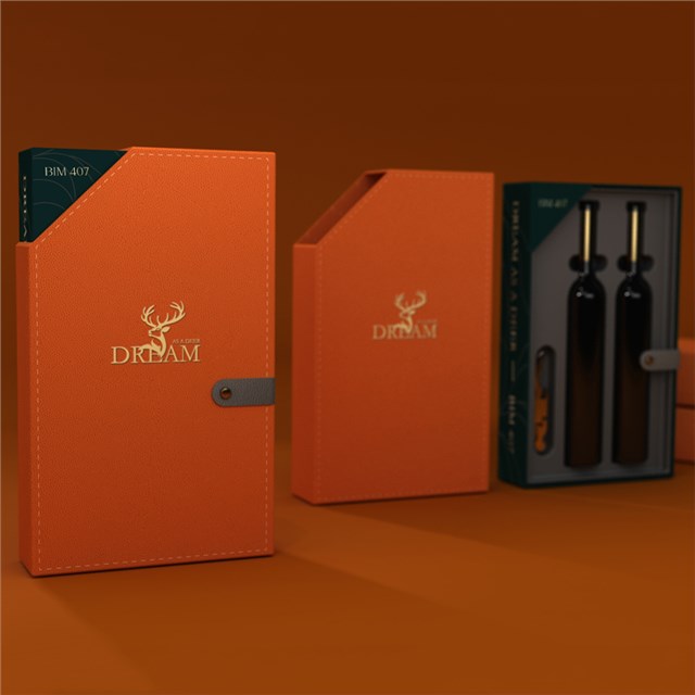 葡萄酒瓦楞纸盒或红酒包装礼盒