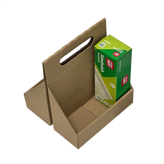 啤酒饮料调味品便携手提瓦楞包装盒