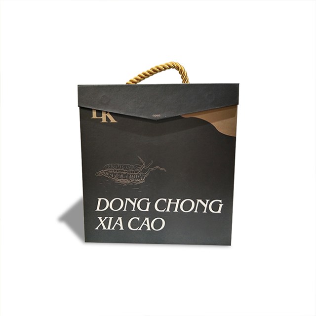 海鲜茶叶红酒特产包装手提绳礼盒