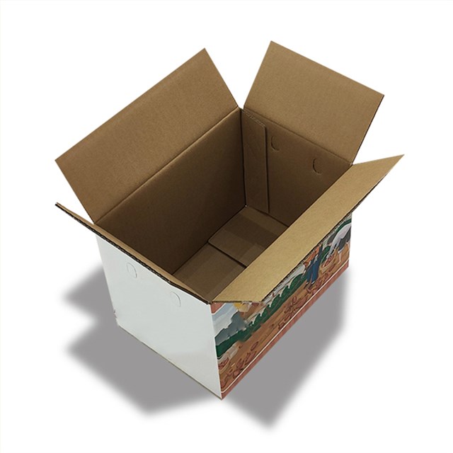 红薯包装箱彩色瓦楞纸箱定制厂家