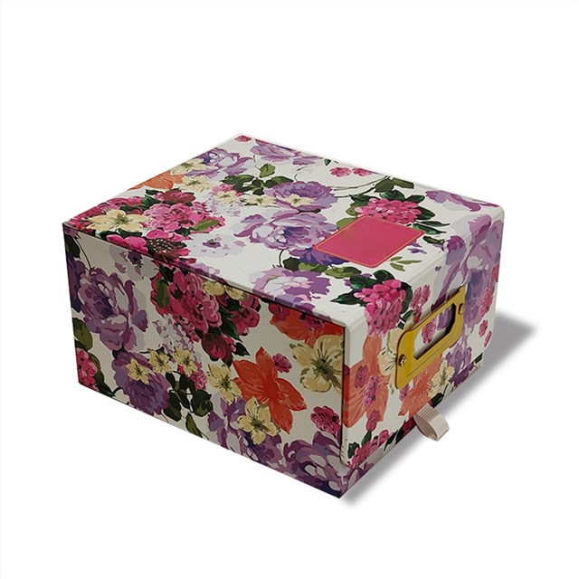 印花翻盖礼盒揭盖包装盒定制