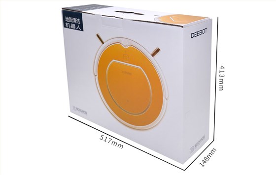 扫地机彩盒包装尺寸